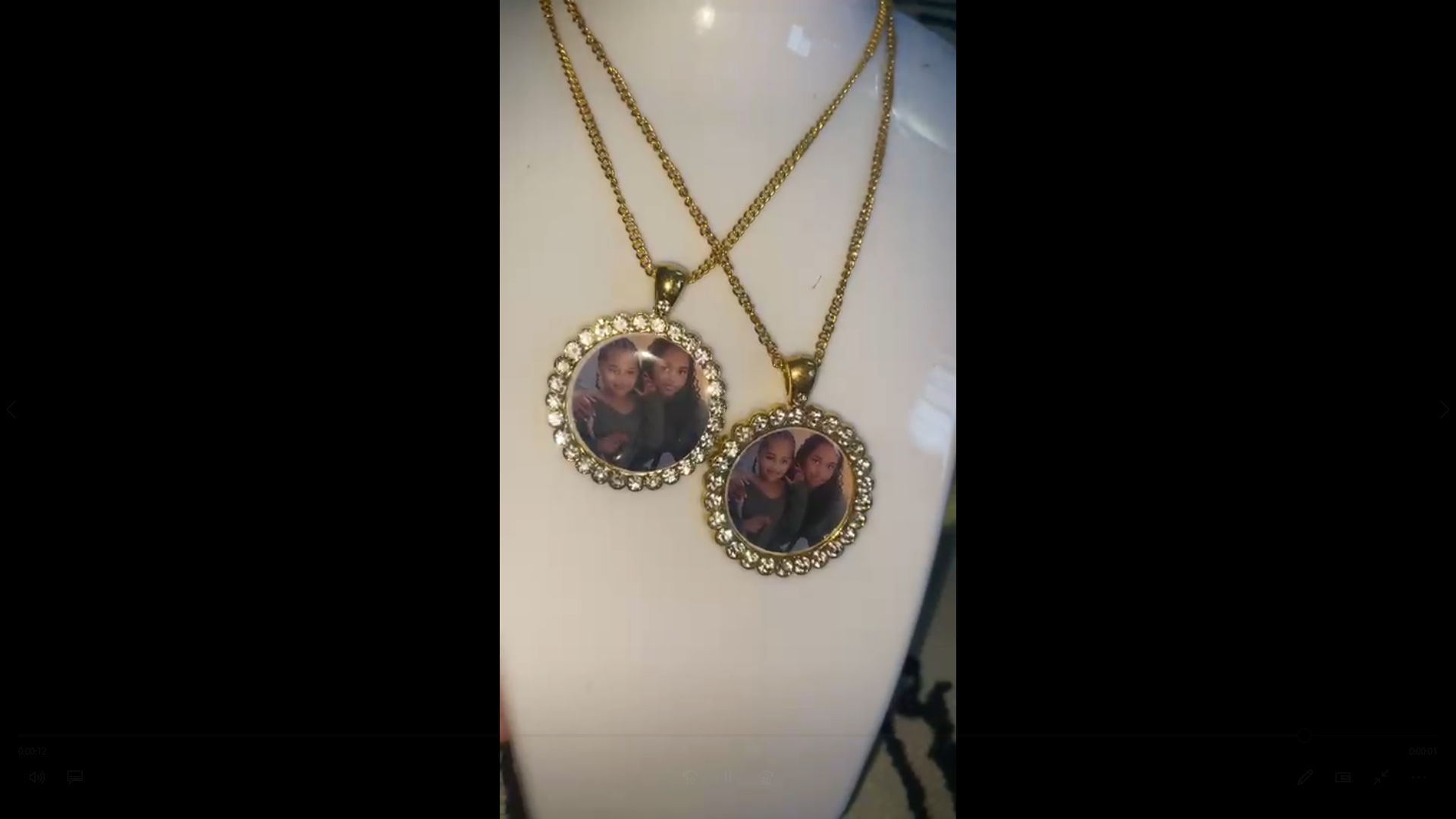 Our Pendant at Work